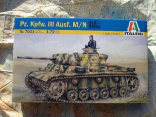 Italeri 7041 Panzer Pz.Kpfw.III Ausf.M/N